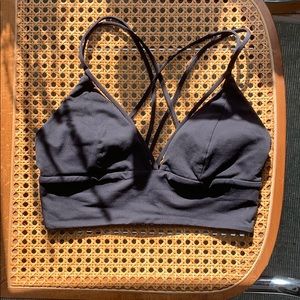 Lululemon Pushing Limits black sports bra 4